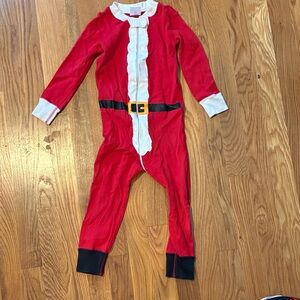 Hanna Andersson Red and White Pajama Onesie